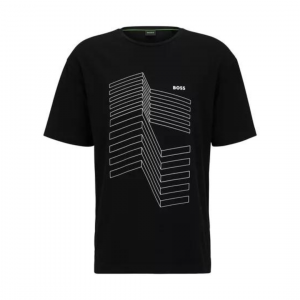 Playera Hugo Boss Negro 10110340
