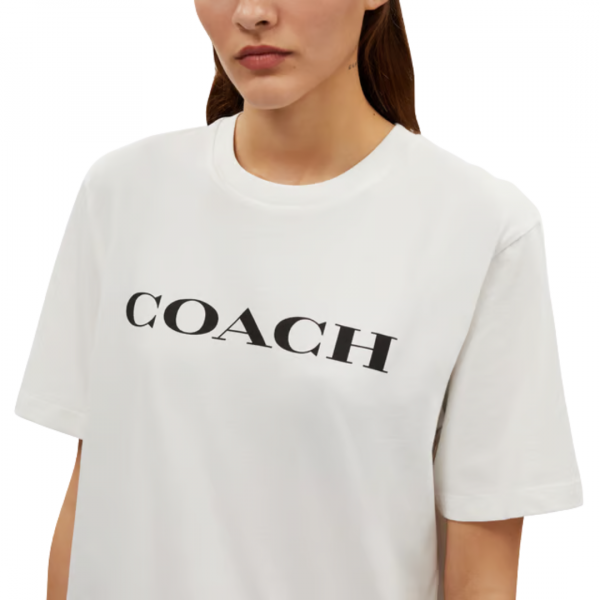 Coach B-1-1 Playera Coach Blanco CR035