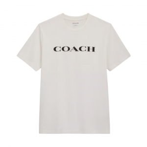 Playera Coach Blanco CR035