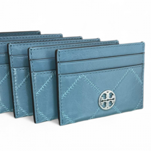 Tarjetero Tory Azul A-Tarjetero Tory Burch Azul A169923