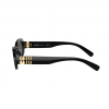 Lentes Miu Miu Ovalados Negro SMU06Z