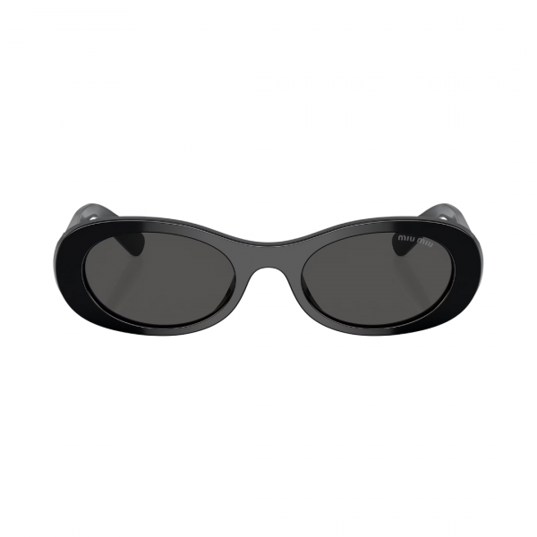 Lentes Miu Miu Ovalados Negro SMU06Z