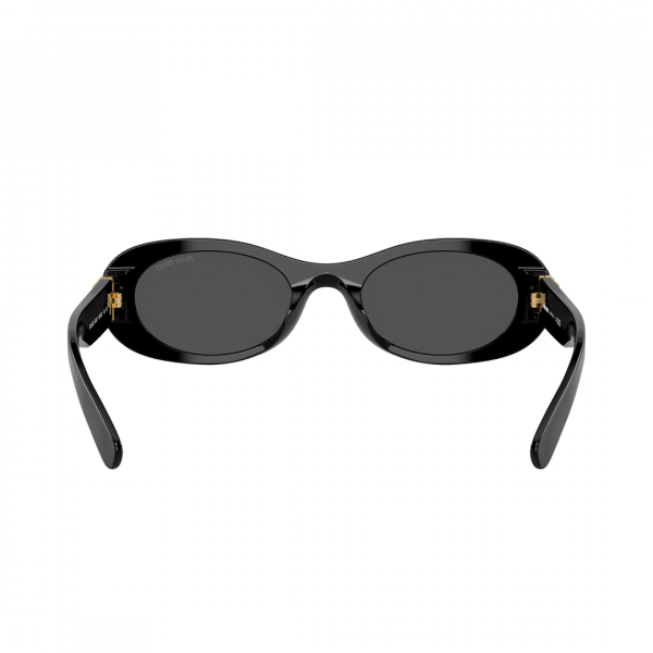 Lentes Miu Miu Ovalados Negro SMU06Z